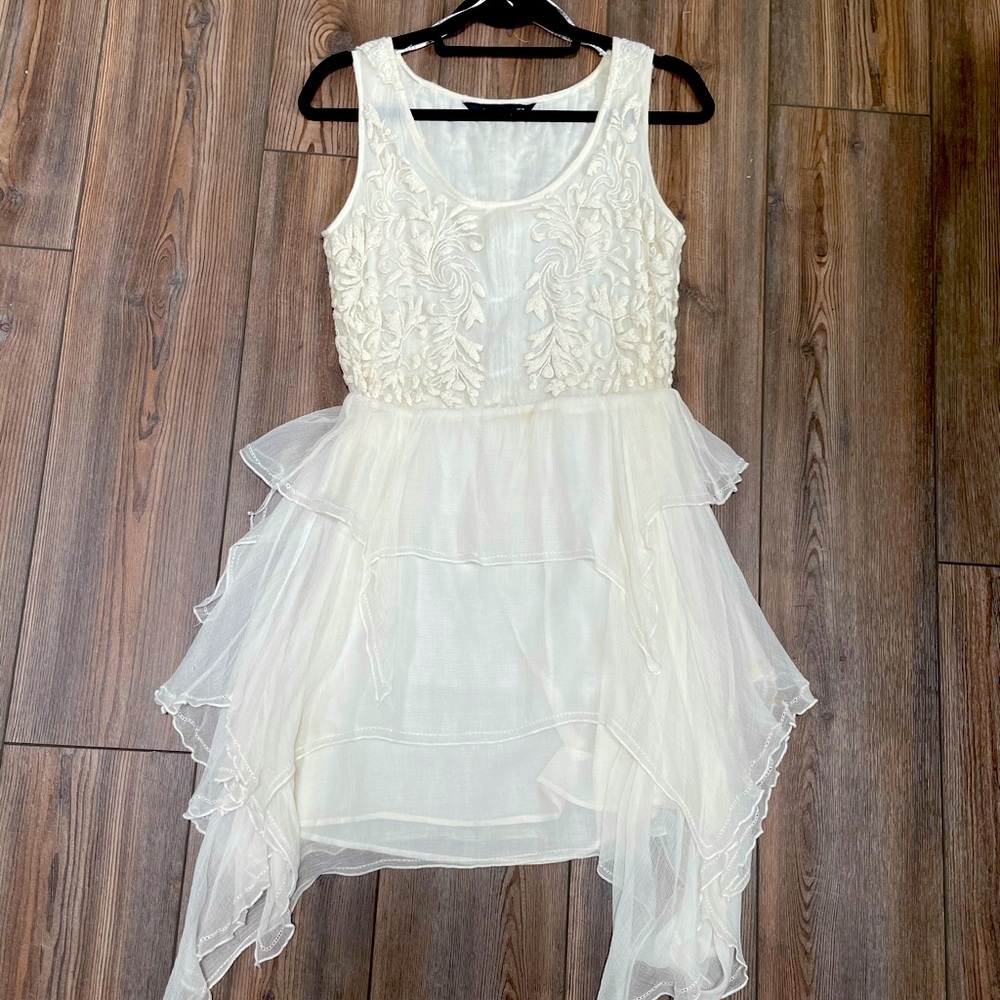 Zara White Dress
